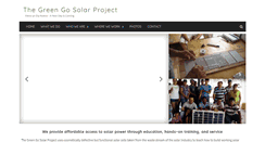 Desktop Screenshot of greengosolar.org
